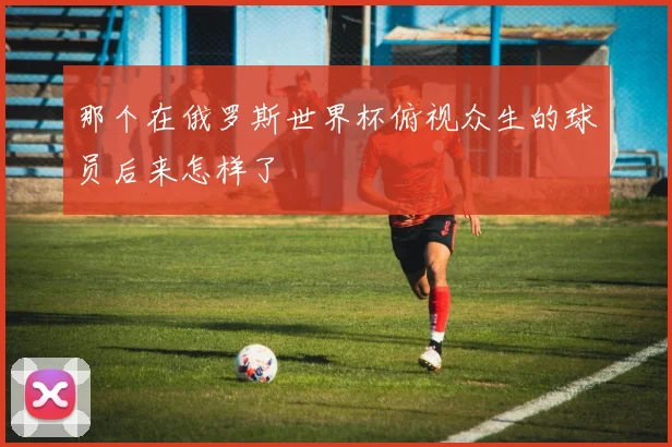 那个在俄罗斯世界杯俯视众生的球员后来怎样了